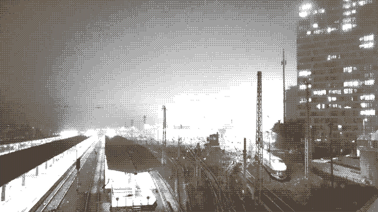 Honestly, i am wondering if the Umwelt- und Naturschutzamt, which gave the approval, considered light pollution at all. During freezing temperatures and fog, you have a layer of aerosols that thickens with the decreasing temperature and additionally scatters the artificial light. No one can tell me that this has no effect on the enviroment. Maybe it was okayish because the lights switch off at 9pm?